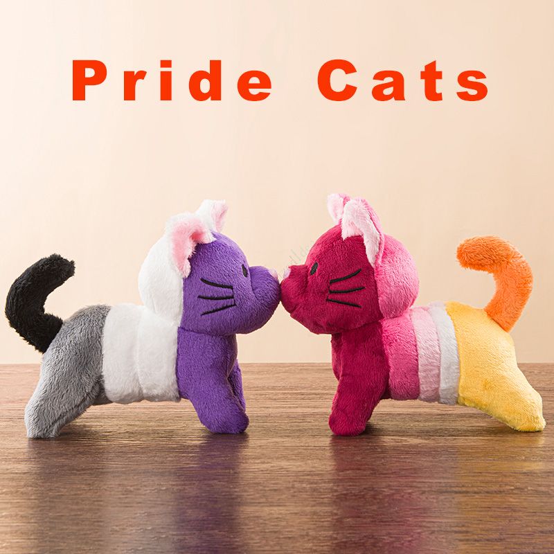 Rainbow LGBT PRIDE Cats