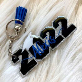 BUY 1&GET 1 FREE! Personalized Class of 2022 Keychain