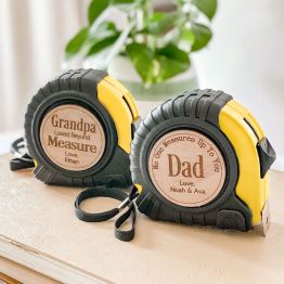 No One Measures Up Personalized Tape Measure Fathers Day Gift