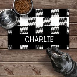 Personalized Pet Placemat Monogram Your Pet Dog or Cat name
