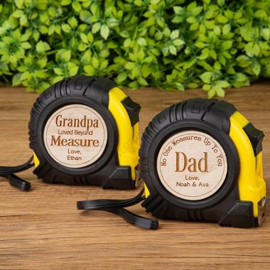 No One Measures Up Personalized Tape Measure Fathers Day Gift 