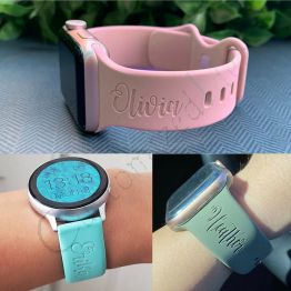 Engraved Name-customized Watch Band