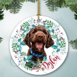 Personalised Dog Christmas Tree Ornament