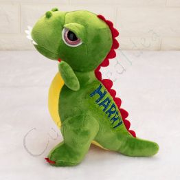 Personalized T-Rex Dinosaur Soft Toy Baby Shower Kid Gift