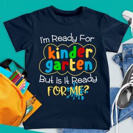Personalized Back to School Shirt-I am Ready for