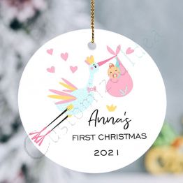 Baby's first Christmas Ornament for Girl/Boy