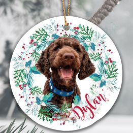 Personalised Dog Christmas Tree Ornament