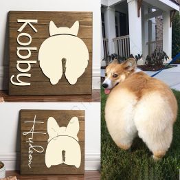 Cool! Customized Wooden Dog Leash Hook