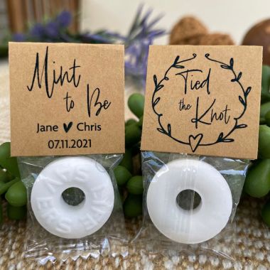 Mint To Be Colorful Wedding Favors, Lifesavers Mint, Candy for Guests