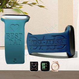 For Dad Gift Personalized Watch Band