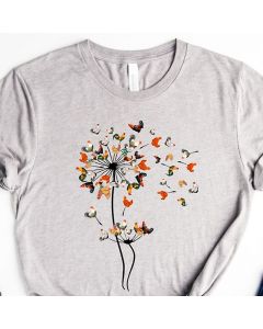 Dandelion Chicken Flower Shirt, Funny Chicken Shirt, Farmer Shirt