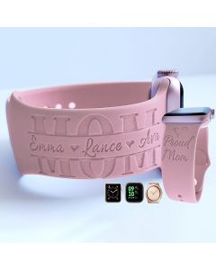 For Mom Gift Personalized Watch Band