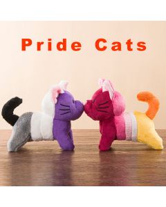 Rainbow LGBT PRIDE Cats