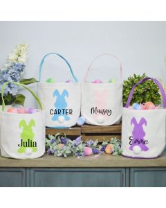 Personalized Easter Basket , Kids Easter Bag