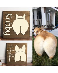 Cool! Customized Wooden Dog Leash Hook